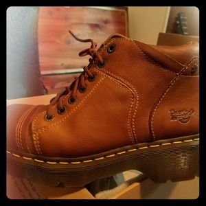 Doc Martins Boots Brown 9hhbygunl Womens 8.5 Brown